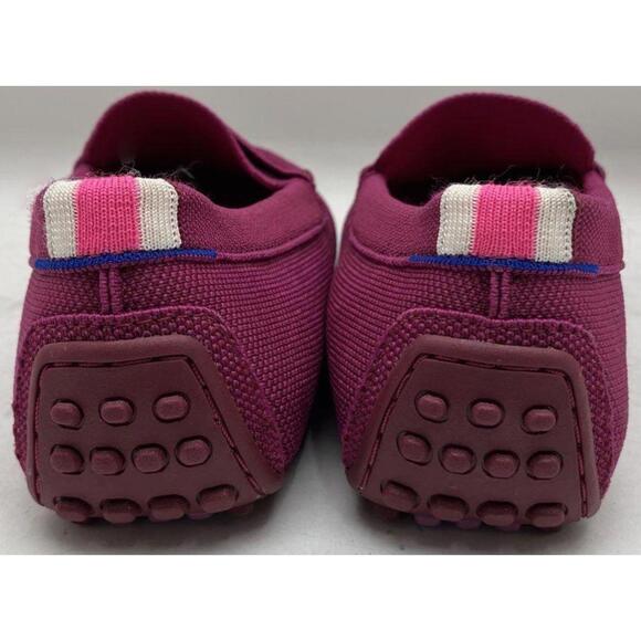 $189 NEW Rothy's The Driver Loafer Slip On Flats Raspberry Women's Size 11 Pink - Picture 5 of 9